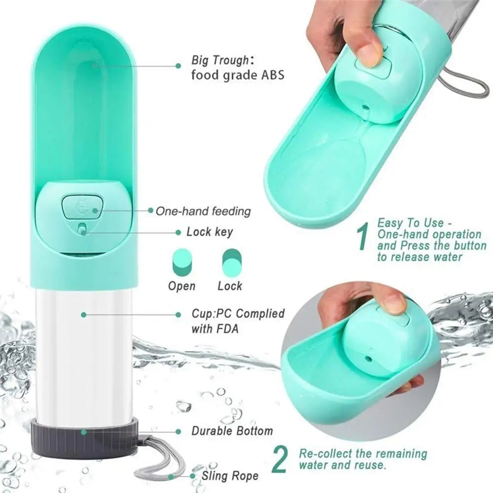 Water Bottle with Activated Carbon Filter