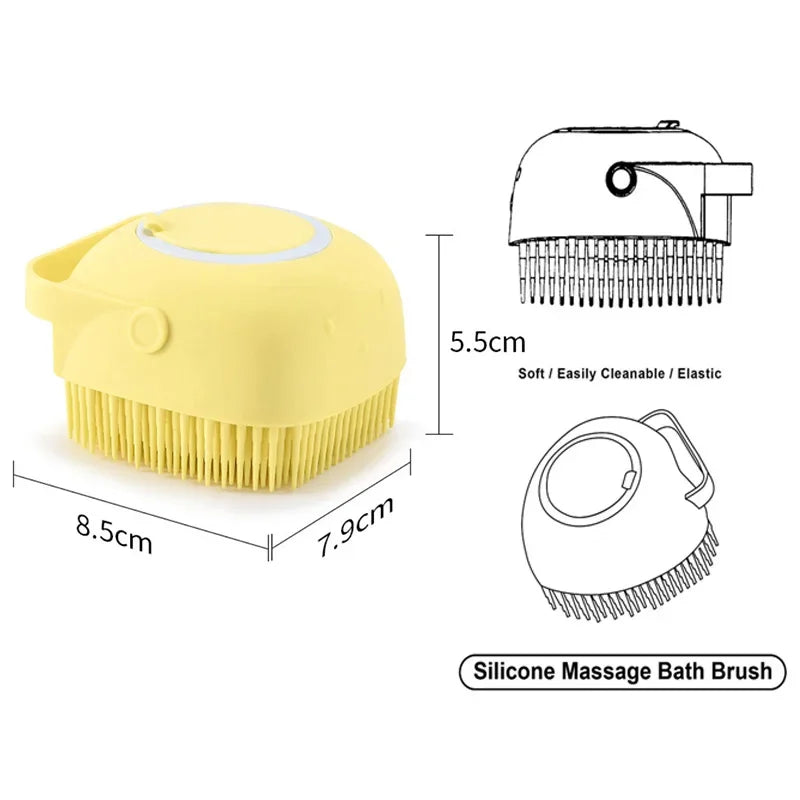 Silicone Massage Bath Brush