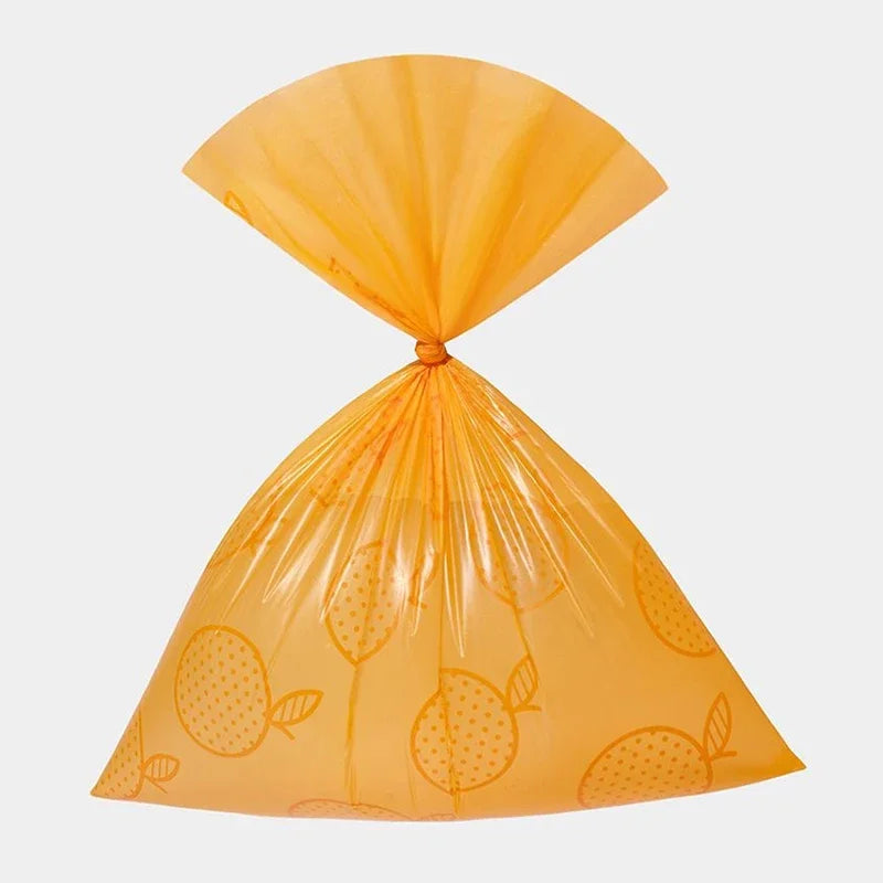 Orange Scent Poo Bags