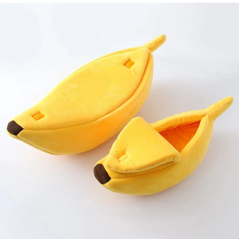 Banana Cat Bed 