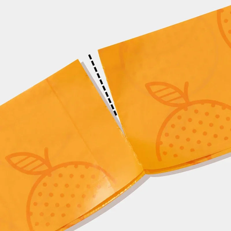 Orange Scent Poo Bags