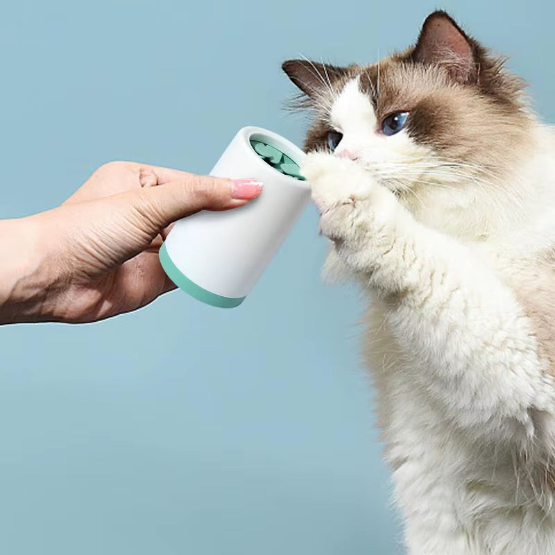 Pet Paw Cleaner Cup Soft Silicone Foot Cleaning Brush Portable Pet Dogs Foot Washer Cleaning Bucket Clean Brush Supplies